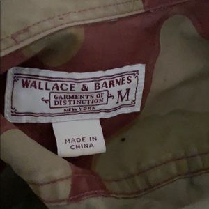 Jcrew Wallace and Barnes Camo shirt